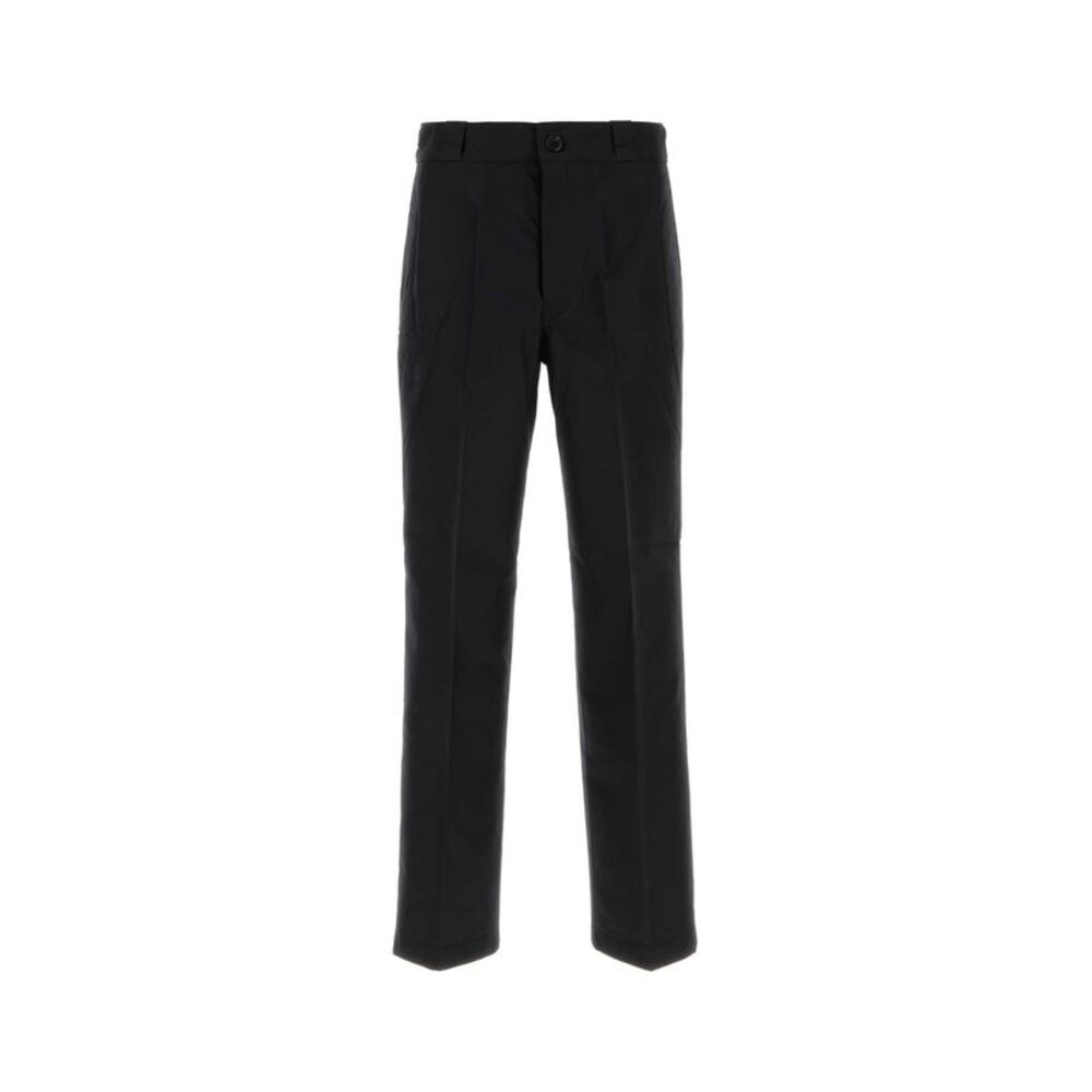 Prada Men Black Canvas Pant